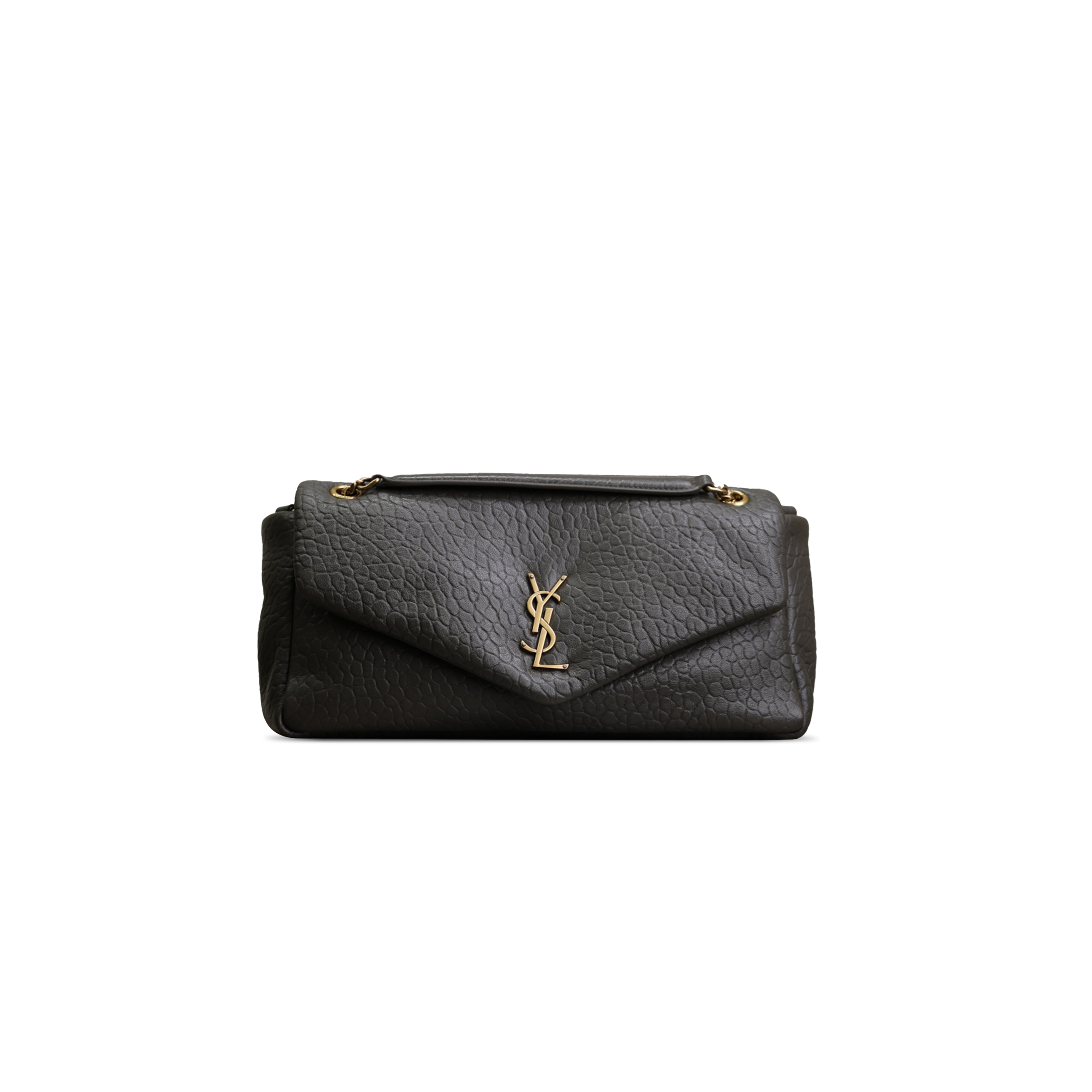 YSL CALYPSO MEDIUM IN GRAINED LAMBSKIN 800916 (30*15*7.5cm)